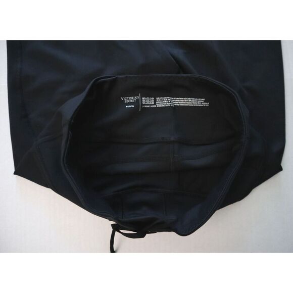 Victoria's Secret 11222522 Women Sz M Black Essential High-Rise Lace-Up Leggings - Picture 3 of 11